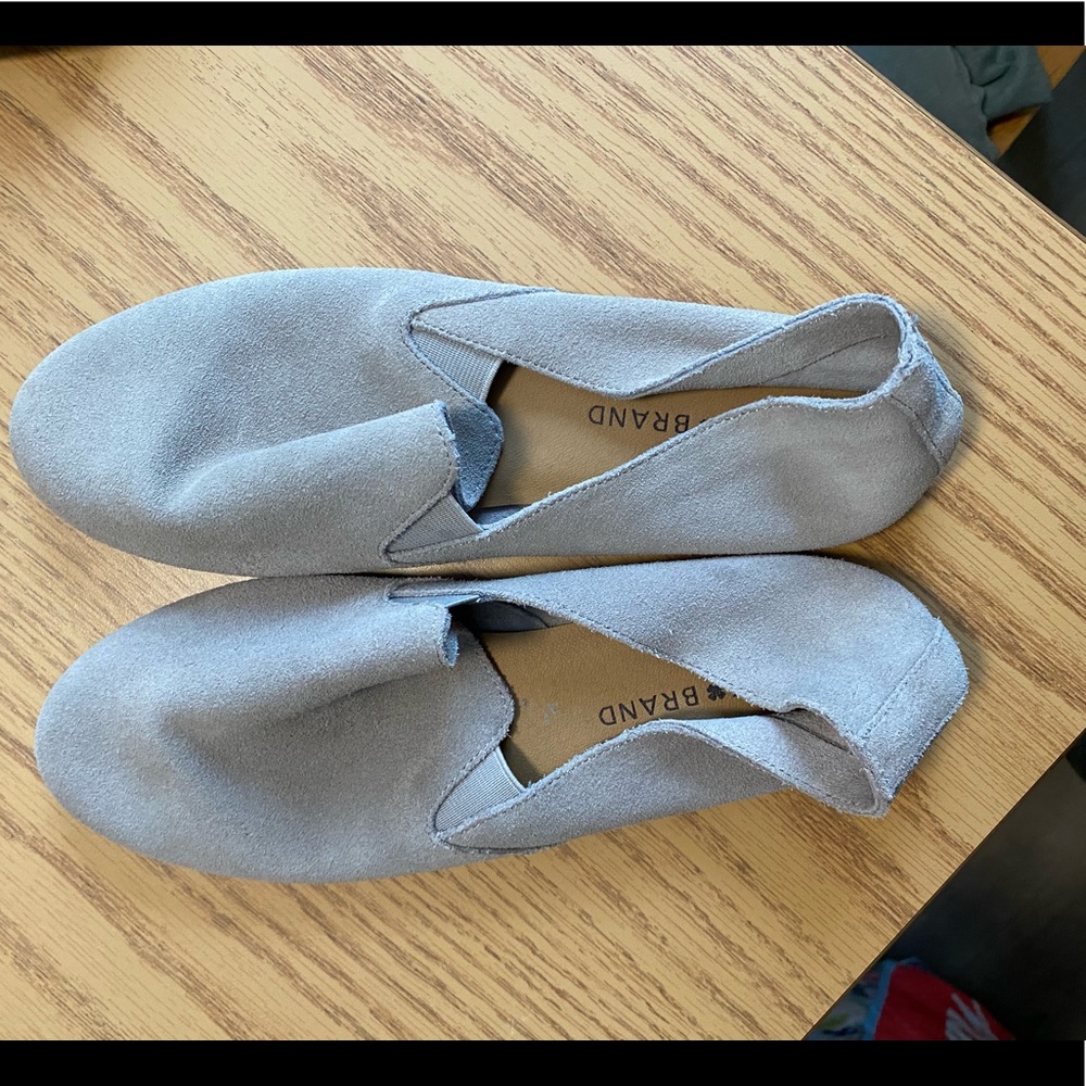 Lucky Brand Tan Suede Flats